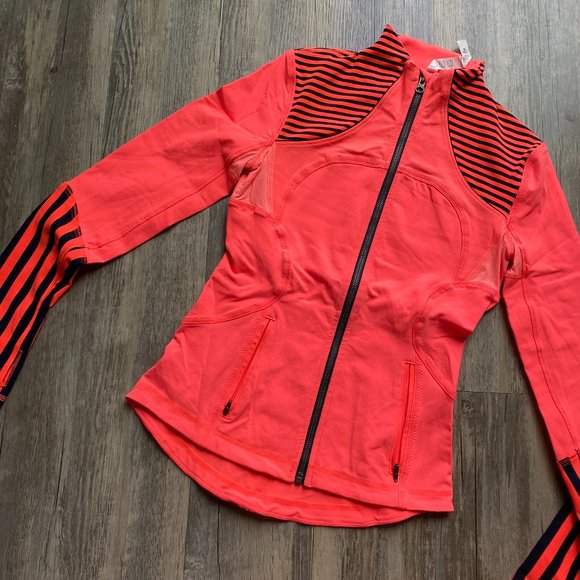 lululemon athletica Tops - Orange Lululemon Forme Jacket